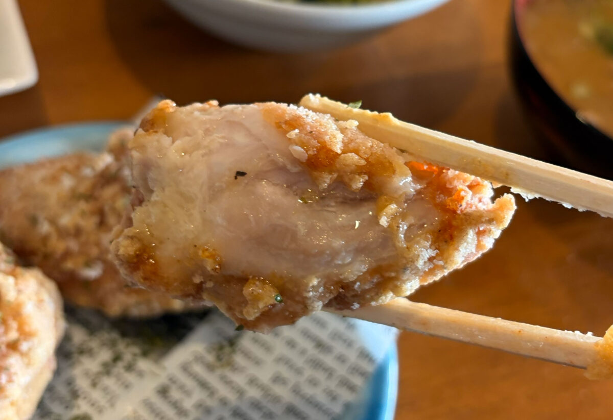 蕨 タニスケ からあげ定食