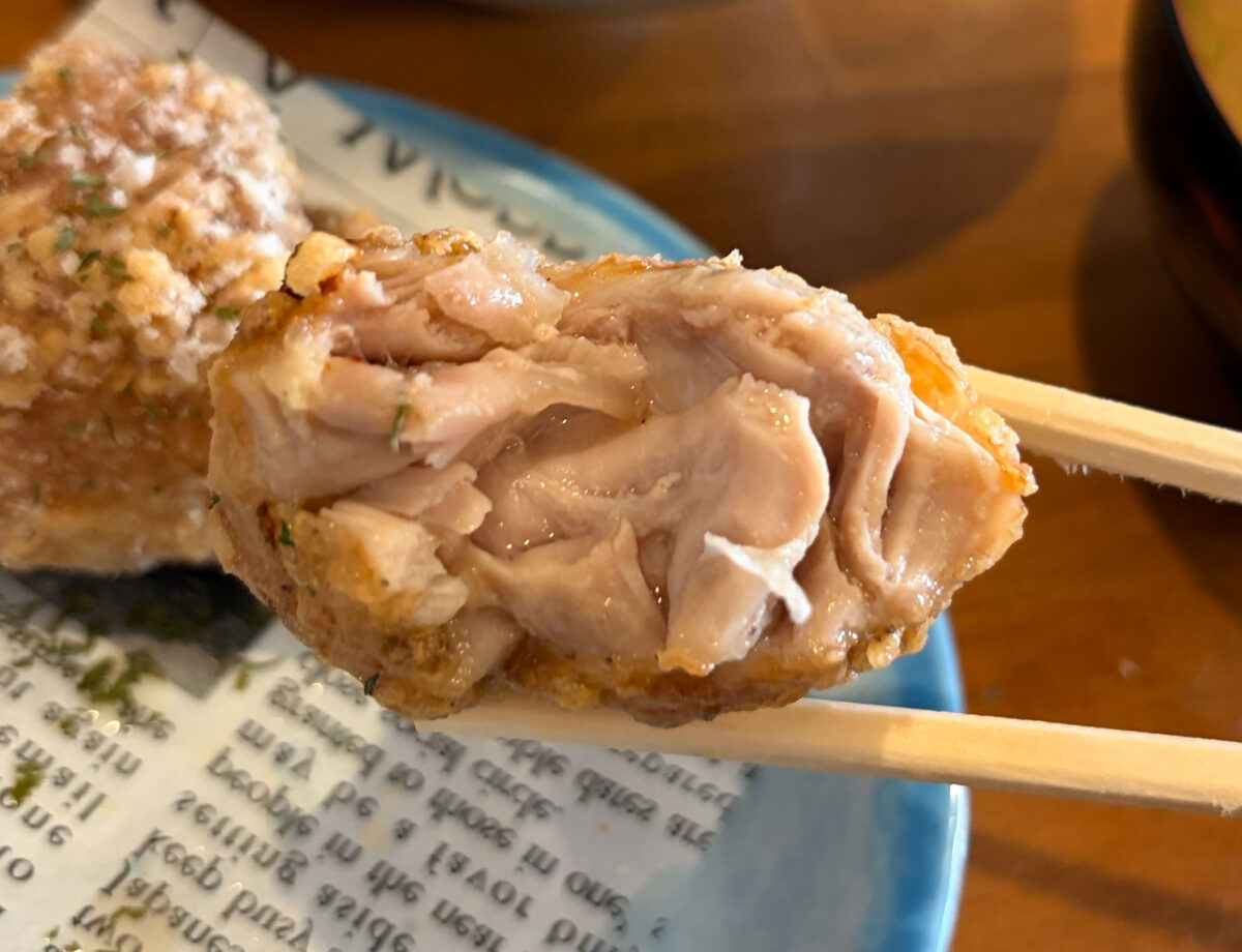 蕨 タニスケ からあげ定食