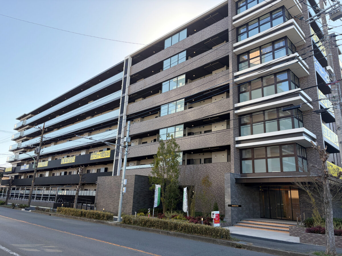 朝日 新築分譲マンション 完成