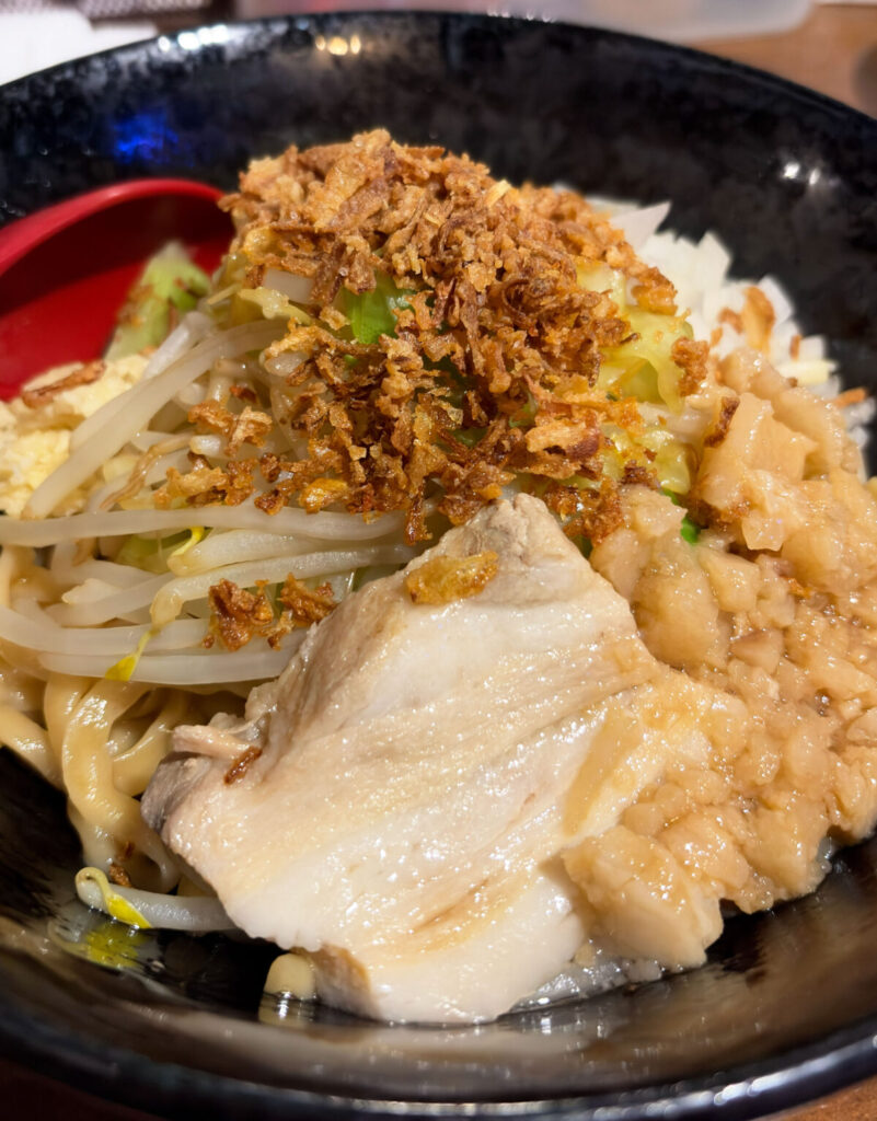 まぜそば あでる 西川口 特製まぜそば