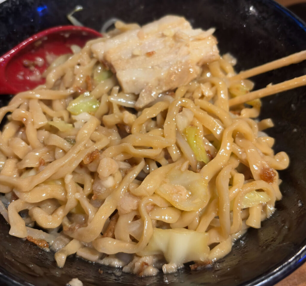 まぜそば あでる 西川口 特製まぜそば