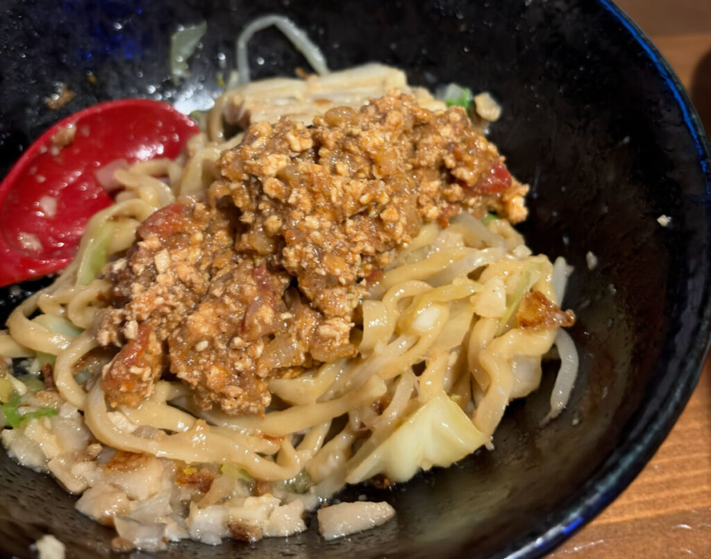 まぜそば あでる 西川口 特製まぜそば