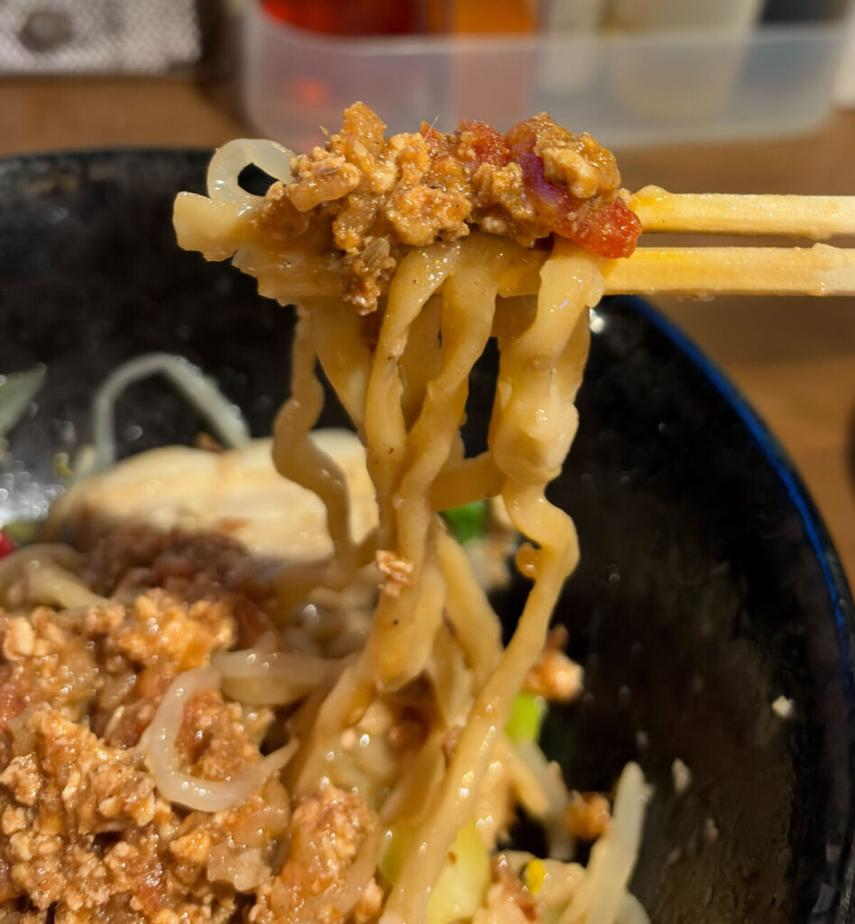 まぜそば あでる 西川口 特製まぜそば